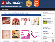 Tablet Screenshot of ibubidan.com